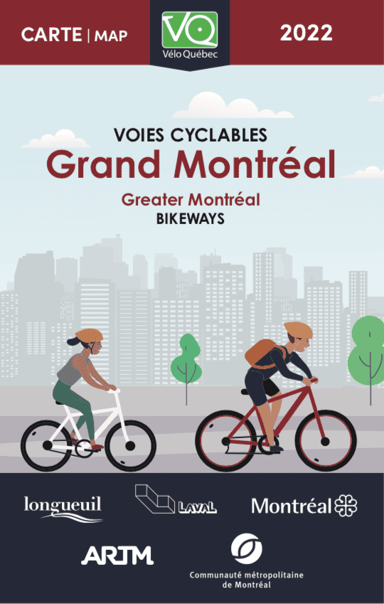 Montréal Bike Paths Map 2020 2022 Map - Greater Montréal Bikeways | Vélo Québec