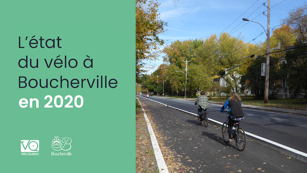 L'état du vélo à Boucherville en 2020