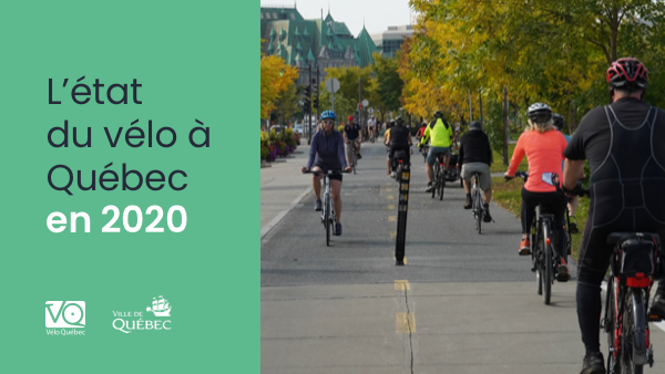 L'état du vélo à Québec en 2020