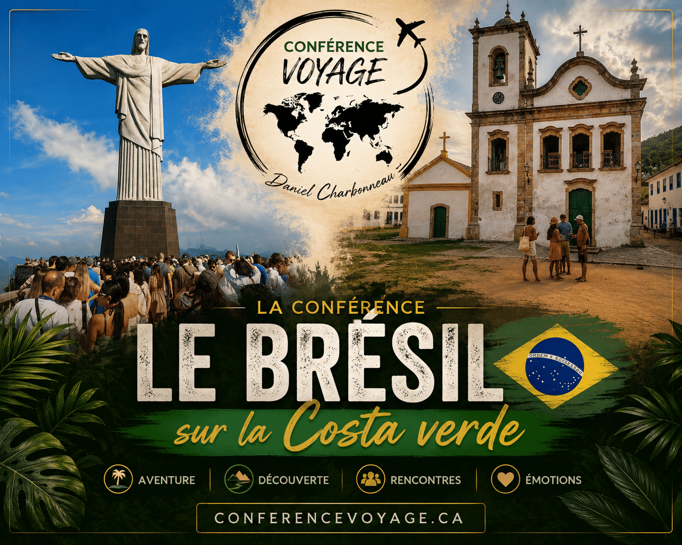 Daniel Charbonneau - Le Brésil sur la Costa Verde